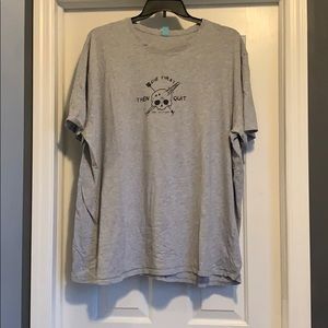 Men’s Grey Graphic Tshirt
